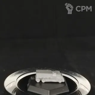 Описание картинки Грузовик (Кунг) от Dwarf Pirate Foundry по цене 50руб | Свободный Рынок Миниатюр - СРМ