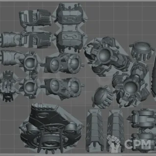 Описание картинки XV104 riptide battlesuit PROXY от koksee по цене 1 500руб | Свободный Рынок Миниатюр - СРМ
