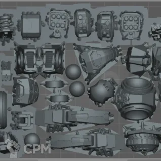 Описание картинки XV104 riptide battlesuit PROXY от koksee по цене 1 500руб | Свободный Рынок Миниатюр - СРМ