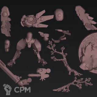 Описание картинки Commander Farsight от koksee по цене 800руб | Свободный Рынок Миниатюр - СРМ
