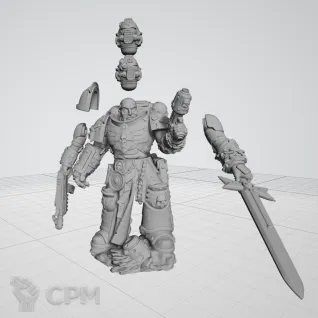 Описание картинки Black Templars от WebWay 3D по цене 262руб | Свободный Рынок Миниатюр - СРМ