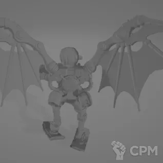 Описание картинки Flying Skitarii от WebWay 3D по цене 262руб | Свободный Рынок Миниатюр - СРМ