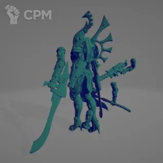 Описание картинки Boneblade от WebWay 3D по цене 262руб | Свободный Рынок Миниатюр - СРМ