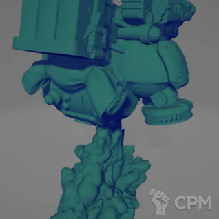 Описание картинки Ironkin Bolter от WebWay 3D по цене 367руб | Свободный Рынок Миниатюр - СРМ