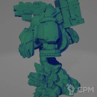 Описание картинки Ironkin Bolter от WebWay 3D по цене 367руб | Свободный Рынок Миниатюр - СРМ