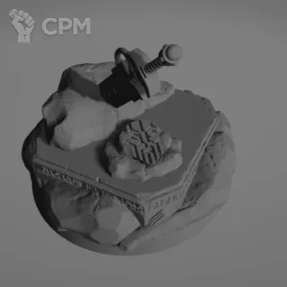Описание картинки Votann objective markers 2 от WebWay 3D по цене 367руб | Свободный Рынок Миниатюр - СРМ