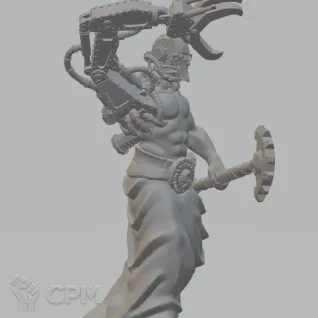 Описание картинки Martian Electric Clergy от WebWay 3D по цене 210руб | Свободный Рынок Миниатюр - СРМ