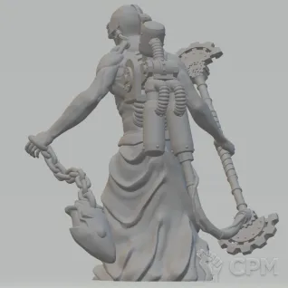 Описание картинки Martian Electric Clergy  3 от WebWay 3D по цене 210руб | Свободный Рынок Миниатюр - СРМ