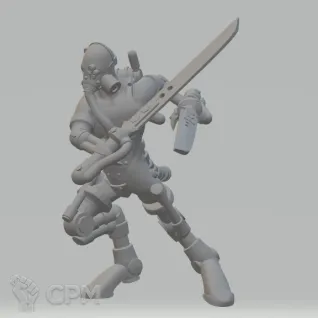 Описание картинки Thicc Rusty Stalker от WebWay 3D по цене 210руб | Свободный Рынок Миниатюр - СРМ