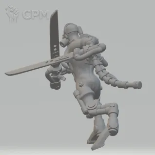 Описание картинки Thicc Rusty Stalker от WebWay 3D по цене 210руб | Свободный Рынок Миниатюр - СРМ