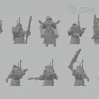 Описание картинки Dwarf adeptus mechanicus от WebWay 3D по цене 800руб | Свободный Рынок Миниатюр - СРМ