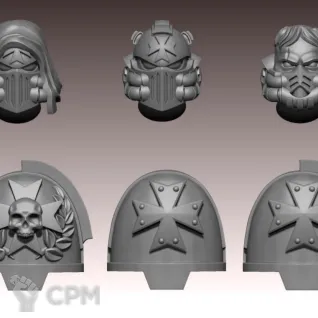 Описание картинки Sternguard Veteran Squad / Sword Brethren от MrMetalHorror по цене 1 000руб | Свободный Рынок Миниатюр - СРМ