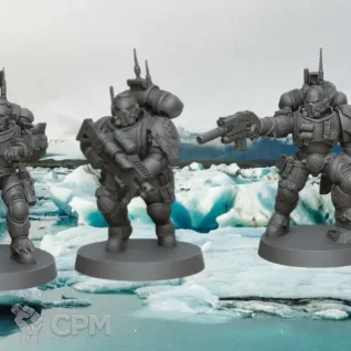 Описание картинки Space Wolves Incursor Squad от MrMetalHorror по цене 1 000руб | Свободный Рынок Миниатюр - СРМ