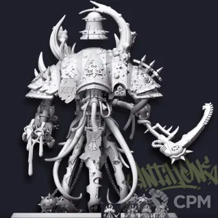 Описание картинки Chaos Knights от MrMetalHorror по цене 4 000руб | Свободный Рынок Миниатюр - СРМ