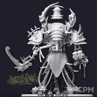Описание картинки Chaos Knights от MrMetalHorror по цене 4 000руб | Свободный Рынок Миниатюр - СРМ