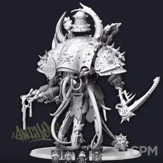 Описание картинки Chaos Knights от MrMetalHorror по цене 4 000руб | Свободный Рынок Миниатюр - СРМ