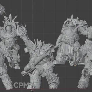 Описание картинки Blightlord Terminators 7 штук от MrMetalHorror по цене 1 500руб | Свободный Рынок Миниатюр - СРМ