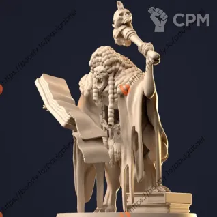 Описание картинки Grand Justice Gormayne от MrMetalHorror по цене 200руб | Свободный Рынок Миниатюр - СРМ