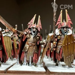 Описание картинки Grave Guard / Barrow Guard /Deathrattle Skeletons - 10 Штук от MrMetalHorror по цене 1 000руб | Свободный Рынок Миниатюр - СРМ