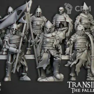 Описание картинки Grave Guard / Barrow Guard /Deathrattle Skeletons - 10 Штук от MrMetalHorror по цене 1 000руб | Свободный Рынок Миниатюр - СРМ