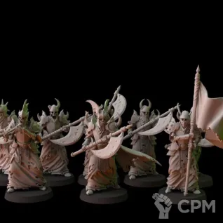 Описание картинки Grave Guard / Barrow Guard /Deathrattle Skeletons - 10 Штук от MrMetalHorror по цене 1 000руб | Свободный Рынок Миниатюр - СРМ