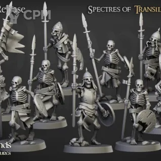 Описание картинки Deathrattle Skeletons / Skeletons Warriors - 10 Штук от MrMetalHorror по цене 1 000руб | Свободный Рынок Миниатюр - СРМ