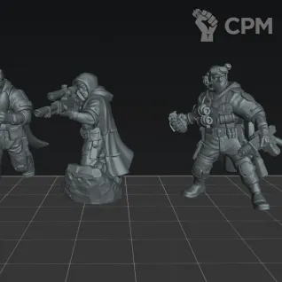 Описание картинки Terror on Devlan Spectre Squad от Manufactorum76 по цене 1 900руб | Свободный Рынок Миниатюр - СРМ