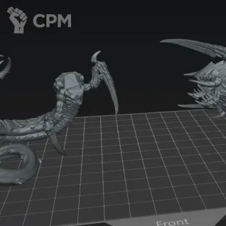 Описание картинки Red Terror от Manufactorum76 по цене 1 300руб | Свободный Рынок Миниатюр - СРМ