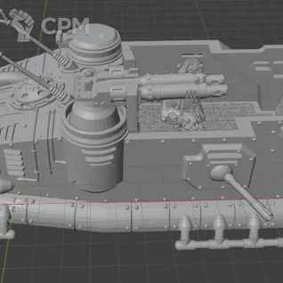 Описание картинки Skorpius Disintegrator от MrMetalHorror по цене 2 000руб | Свободный Рынок Миниатюр - СРМ