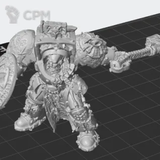 Описание картинки Arjac Rockfist - Скан от MrMetalHorror по цене 200руб | Свободный Рынок Миниатюр - СРМ