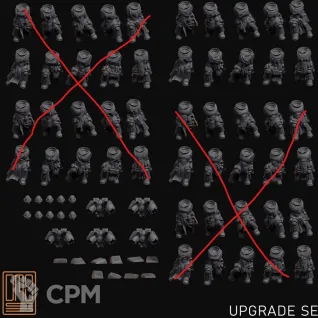 Описание картинки Black Templars Assault Intercessors With Jump Packs от MrMetalHorror по цене 1 000руб | Свободный Рынок Миниатюр - СРМ