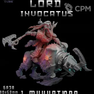 Описание картинки Lord Invocatus от DREAMCUBE по цене 650руб | Свободный Рынок Миниатюр - СРМ