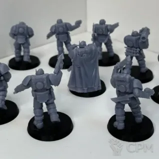 Описание картинки Scout Squad от DREAMCUBE по цене 700руб | Свободный Рынок Миниатюр - СРМ