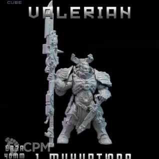 Описание картинки Valerian от DREAMCUBE по цене 350руб | Свободный Рынок Миниатюр - СРМ