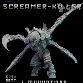Описание картинки Screamer-Killer от DREAMCUBE по цене 1 000руб | Свободный Рынок Миниатюр - СРМ