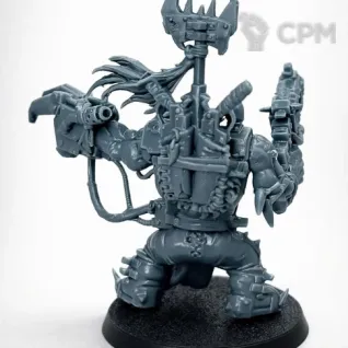 Описание картинки Warboss от DREAMCUBE по цене 370руб | Свободный Рынок Миниатюр - СРМ