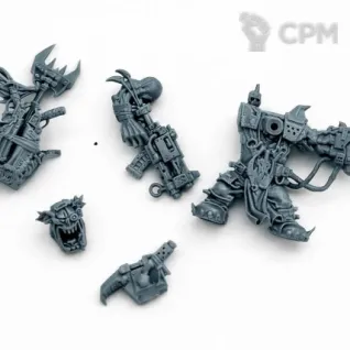 Описание картинки Warboss от DREAMCUBE по цене 370руб | Свободный Рынок Миниатюр - СРМ