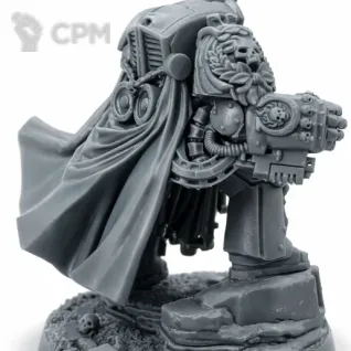 Описание картинки Calgar in Armour of Antilochus от DREAMCUBE по цене 550руб | Свободный Рынок Миниатюр - СРМ