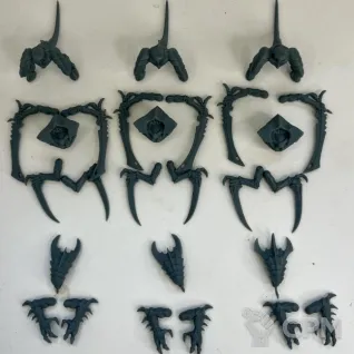 Описание картинки Tyranid Warriors With Melee Bio-weapons от DREAMCUBE по цене 630руб | Свободный Рынок Миниатюр - СРМ