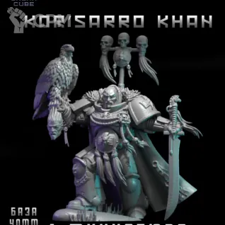 Описание картинки Kor sarro Khan от DREAMCUBE по цене 330руб | Свободный Рынок Миниатюр - СРМ