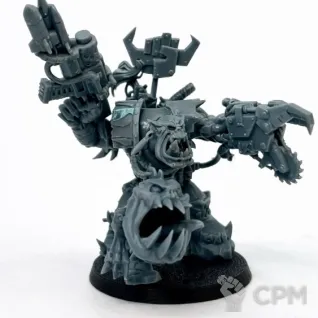 Описание картинки Warboss with Attack Squig от DREAMCUBE по цене 400руб | Свободный Рынок Миниатюр - СРМ
