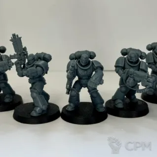 Описание картинки Intercessors squad от DREAMCUBE по цене 540руб | Свободный Рынок Миниатюр - СРМ
