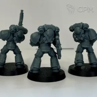Описание картинки Intercessors squad от DREAMCUBE по цене 540руб | Свободный Рынок Миниатюр - СРМ