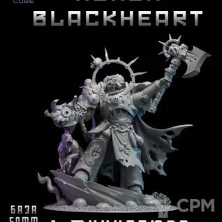 Описание картинки Huron Blackheart от DREAMCUBE по цене 400руб | Свободный Рынок Миниатюр - СРМ