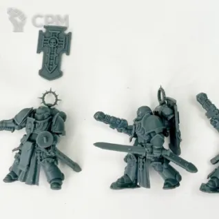 Описание картинки Bladeguard Veterans Squad от DREAMCUBE по цене 500руб | Свободный Рынок Миниатюр - СРМ