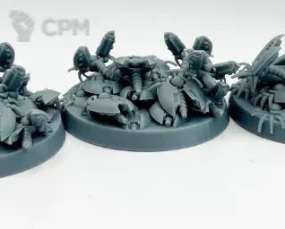 Описание картинки Canoptek Scarab Swarms от DREAMCUBE по цене 440руб | Свободный Рынок Миниатюр - СРМ