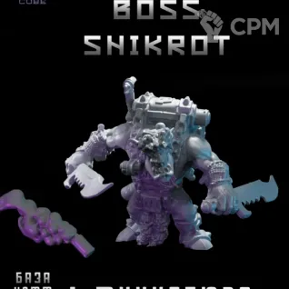 Описание картинки Boss Snikrot от DREAMCUBE по цене 350руб | Свободный Рынок Миниатюр - СРМ