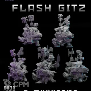 Описание картинки Flash Gitz от DREAMCUBE по цене 900руб | Свободный Рынок Миниатюр - СРМ