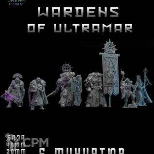 Описание картинки Wardens of Ultramar от DREAMCUBE по цене 600руб | Свободный Рынок Миниатюр - СРМ
