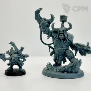 Описание картинки Warboss от DREAMCUBE по цене 600руб | Свободный Рынок Миниатюр - СРМ